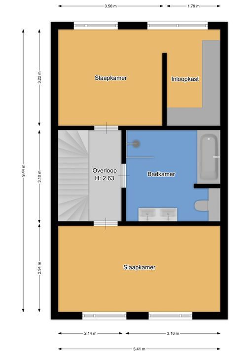 Verbindingslaan 32, Hilversum plattegrond-21
