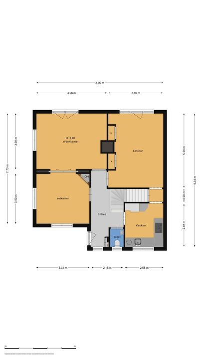 Engweg 8, Laren plattegrond-56