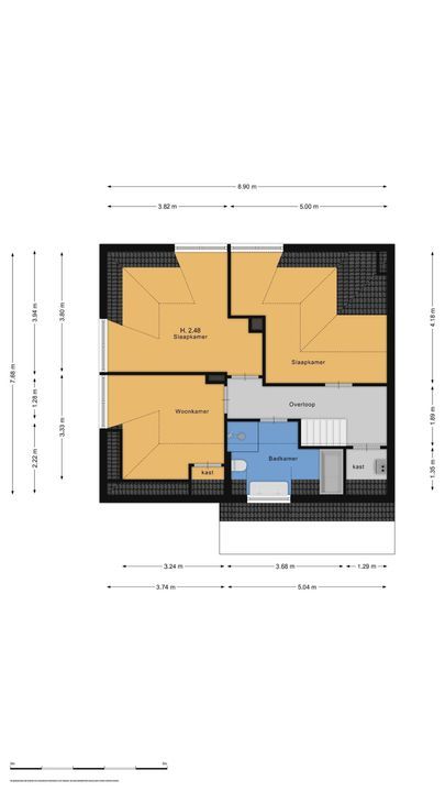 Engweg 8, Laren plattegrond-56