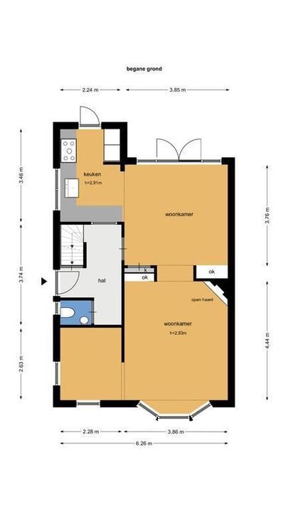 Vondellaan 63, Bussum plattegrond-32