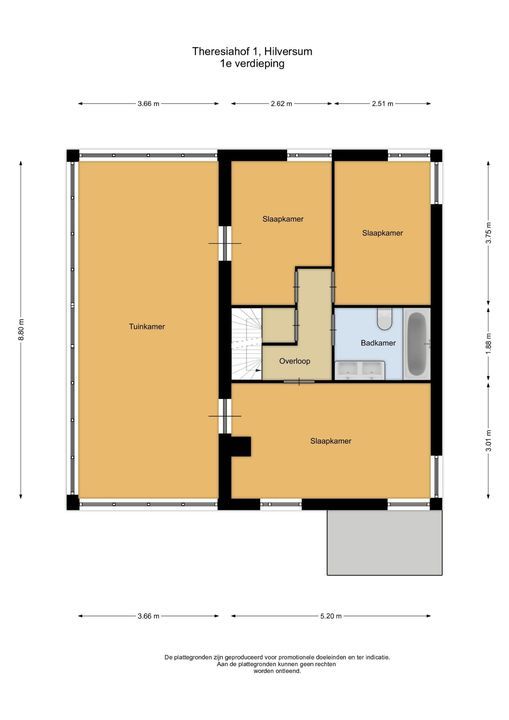 Theresiahof 1, Hilversum plattegrond-44