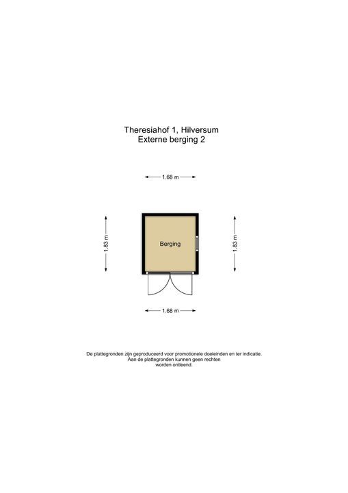 Theresiahof 1, Hilversum plattegrond-44