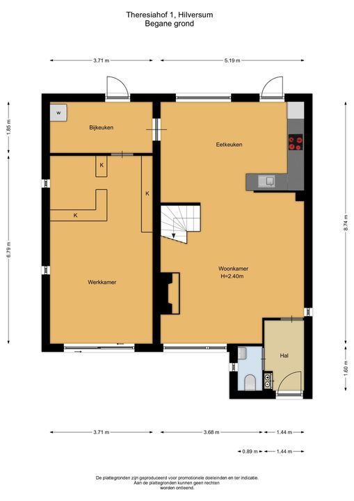 Theresiahof 1, Hilversum plattegrond-44