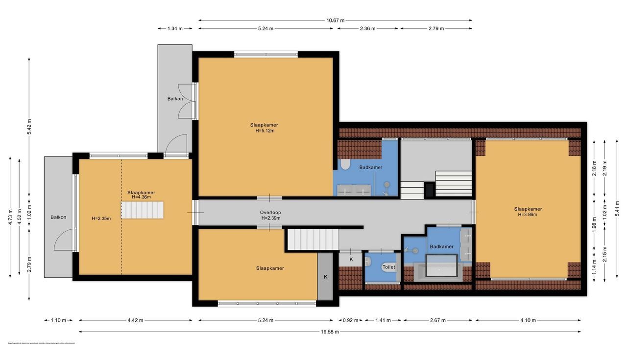 Kleizuwe 5, Vreeland plattegrond-45