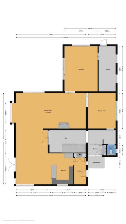 Oude Meentweg 4 a, 's-Graveland plattegrond-59