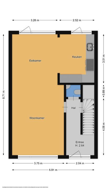 Calvijnhof 13, Hilversum plattegrond-34