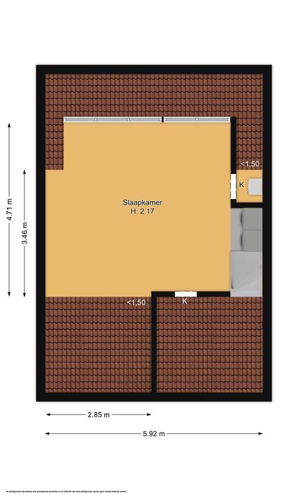 Calvijnhof 13, Hilversum plattegrond-34