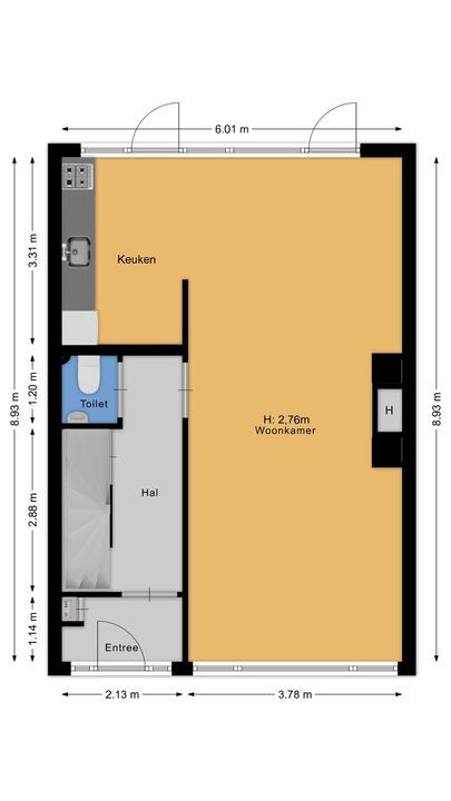 Ceintuurbaan 176, Bussum plattegrond-44