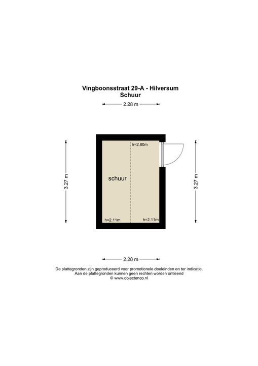 Vingboonsstraat 29 A, Hilversum plattegrond-38