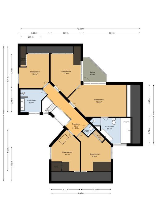 Hoflaan 4, Hilversum plattegrond-40