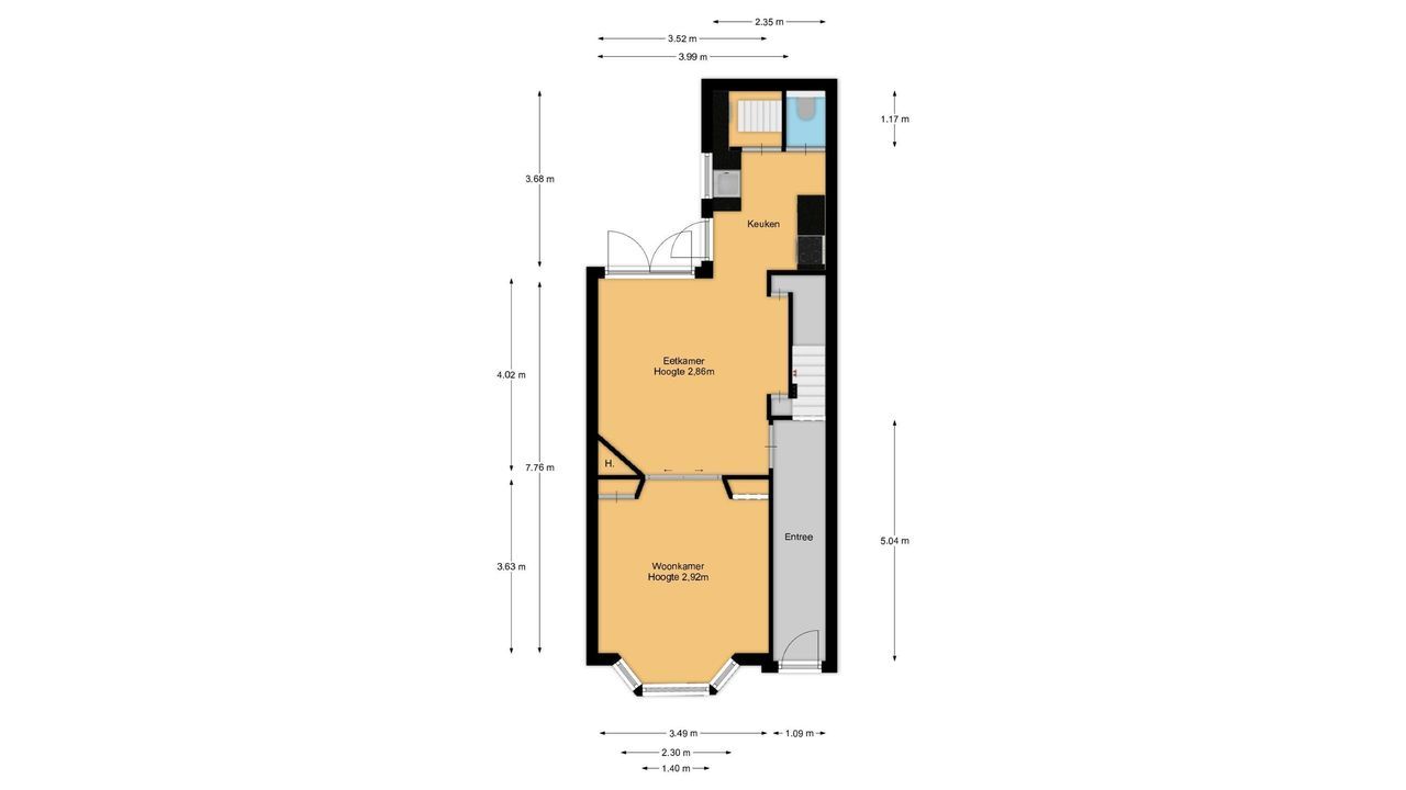Lage Naarderweg 76, Hilversum plattegrond-27
