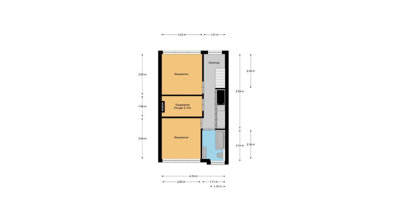 Lage Naarderweg 76, Hilversum plattegrond-27