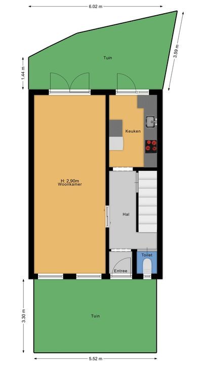 Van Leeuwenhoekstraat 3, Hilversum plattegrond-33