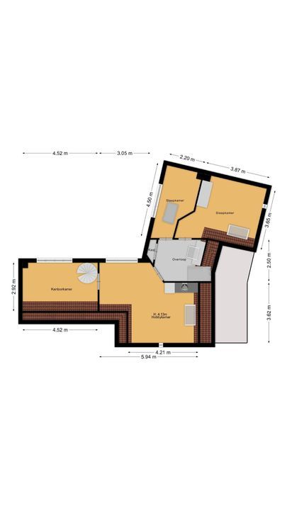 Busken Huetplein 1, Hilversum plattegrond-59