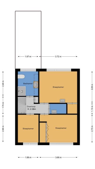 van Limburg Stirumlaan 69, Naarden plattegrond-43