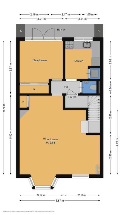Piet Gijzenbrugstraat 30 2, Amsterdam plattegrond-32