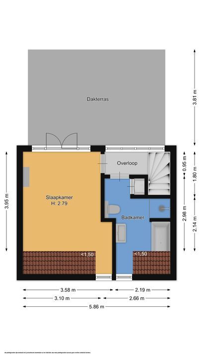 Piet Gijzenbrugstraat 30 2, Amsterdam plattegrond-32