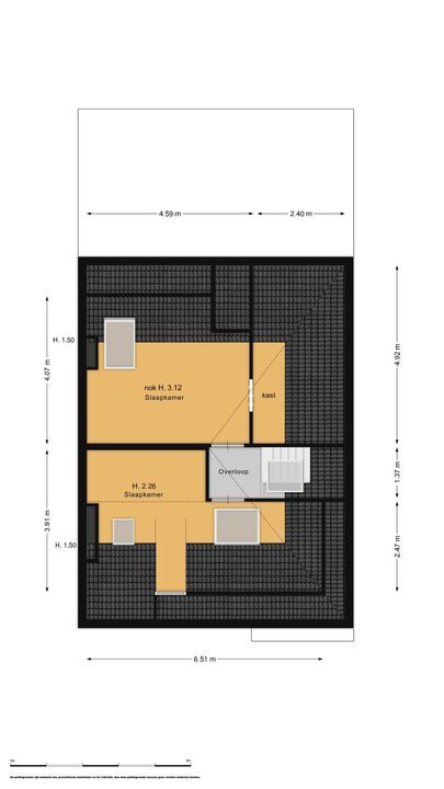 Vaartweg 107, Hilversum plattegrond-28
