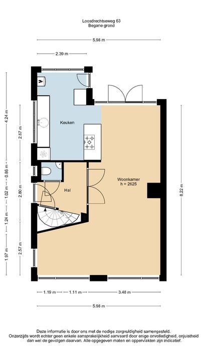 Loosdrechtseweg 63, Hilversum plattegrond-48
