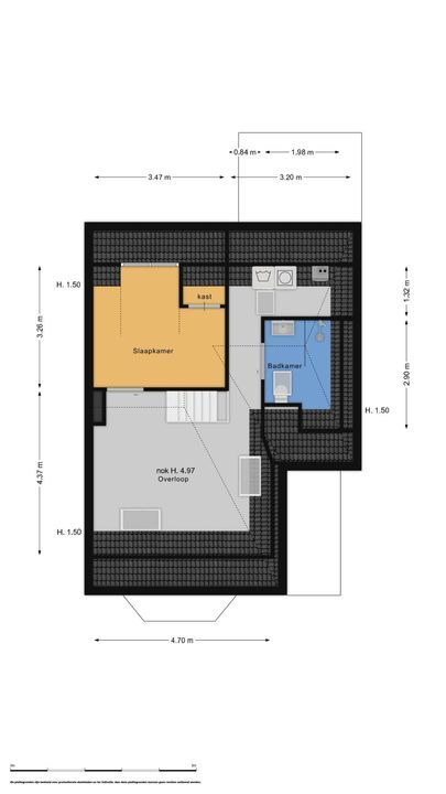 Snelliuslaan 43, Hilversum plattegrond-44