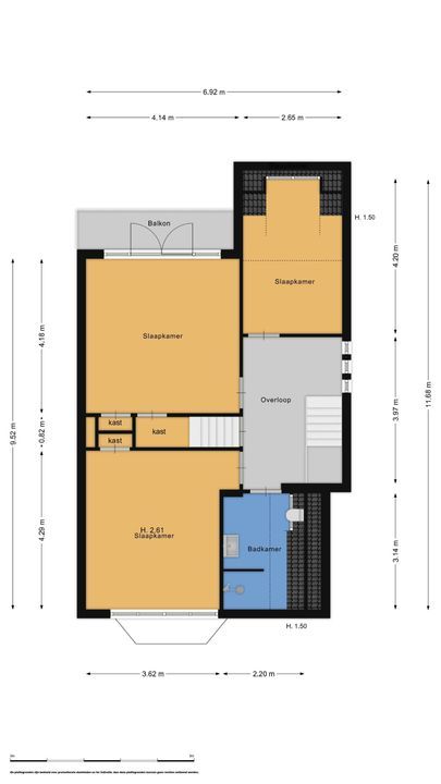 Snelliuslaan 43, Hilversum plattegrond-44