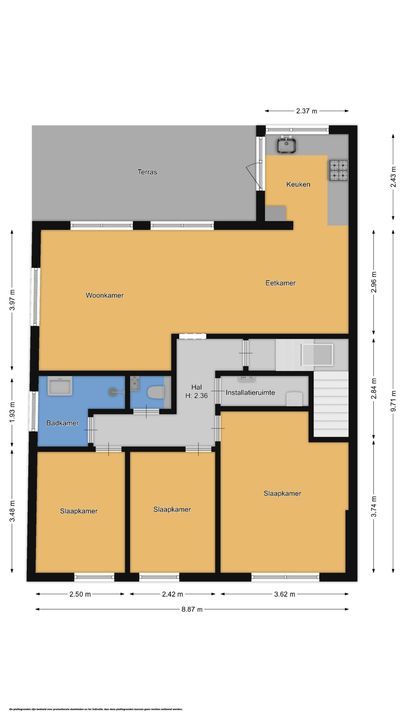Veldheimerlaan 44, Bussum plattegrond-27