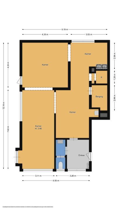 Veldheimerlaan 44, Bussum plattegrond-27