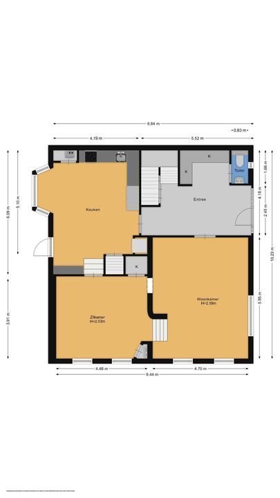Nieuw-Loosdrechtsedijk 73, Loosdrecht plattegrond-33