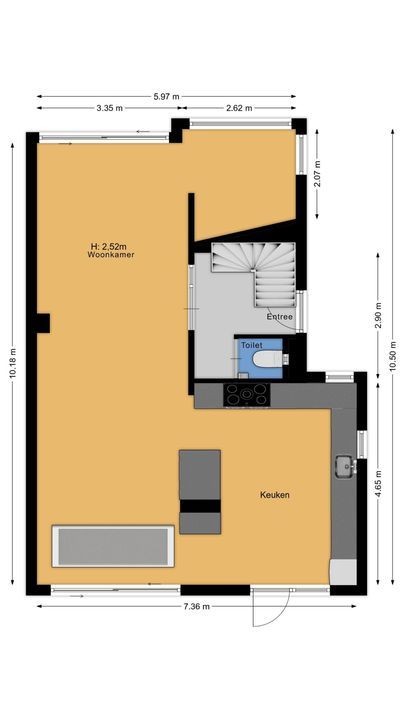 Loosdrechtseweg 67, Hilversum plattegrond-50