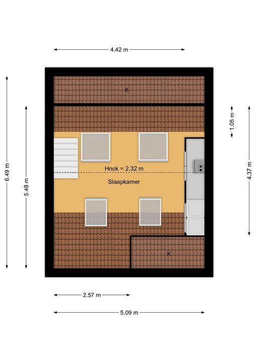 Pauwenstraat 7, Hilversum plattegrond-37