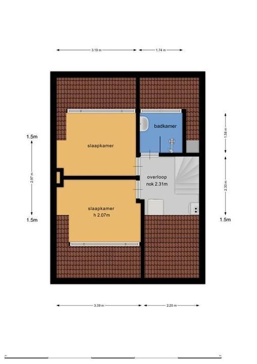 Van Kretschmar van Veenlaan 47, Hilversum plattegrond-20