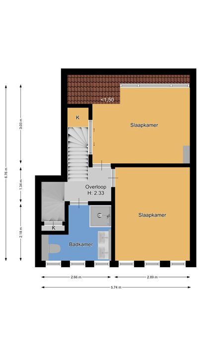 Siemensstraat 7, Hilversum plattegrond-33