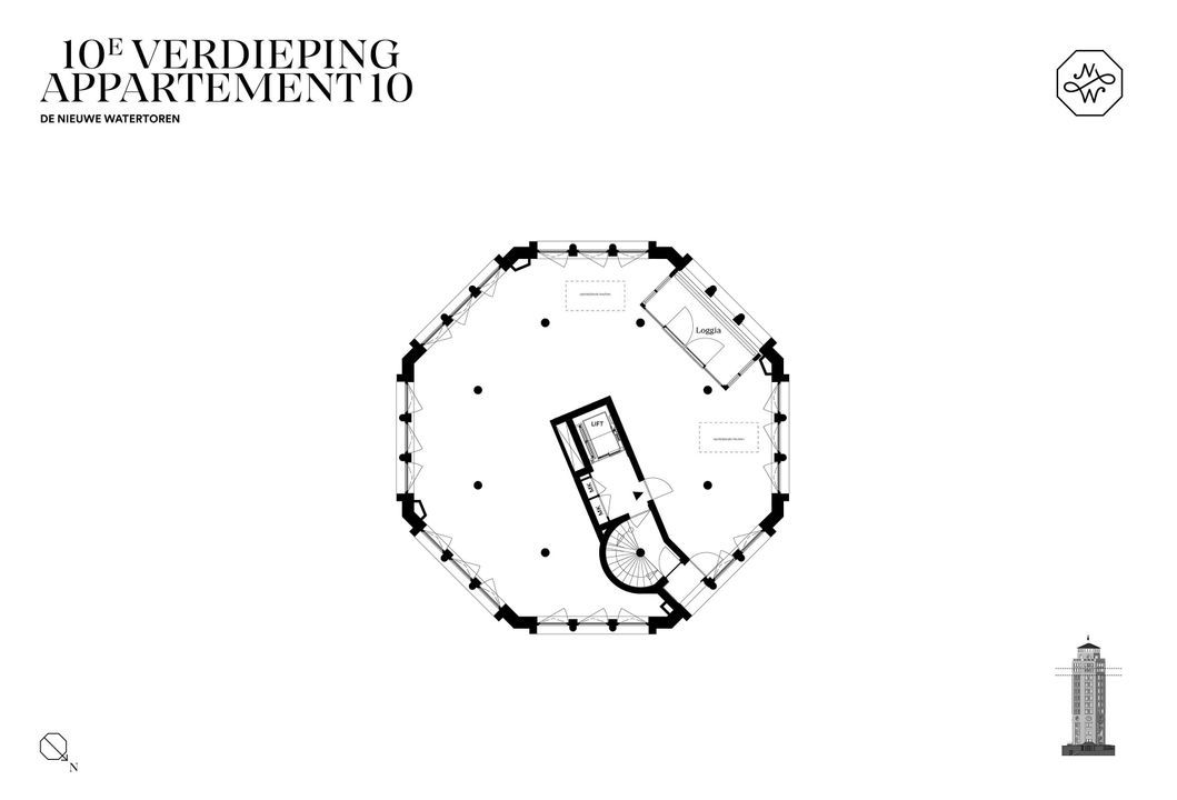 Watertorenplein T06, Zandvoort plattegrond-18