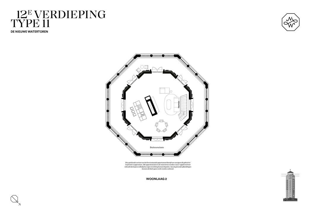 Watertorenplein T06, Zandvoort plattegrond-18