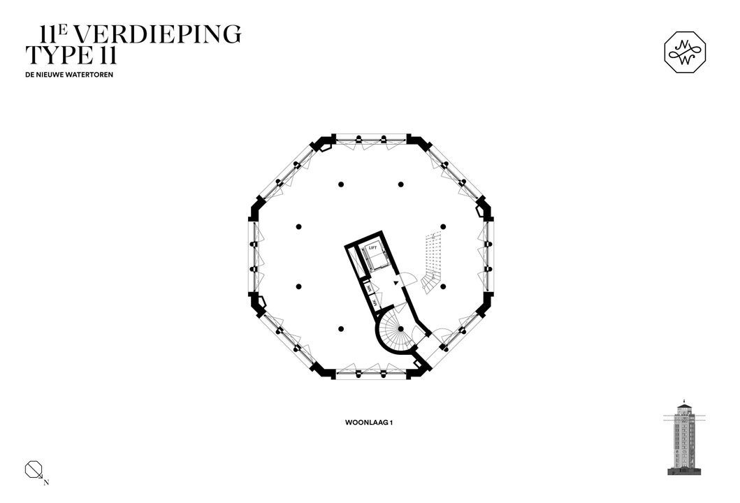 Watertorenplein T06, Zandvoort plattegrond-18