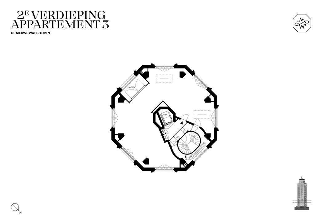 Watertorenplein T06, Zandvoort plattegrond-18