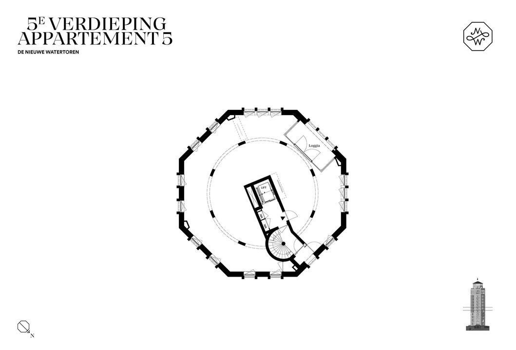 Watertorenplein T01, Zandvoort plattegrond-21