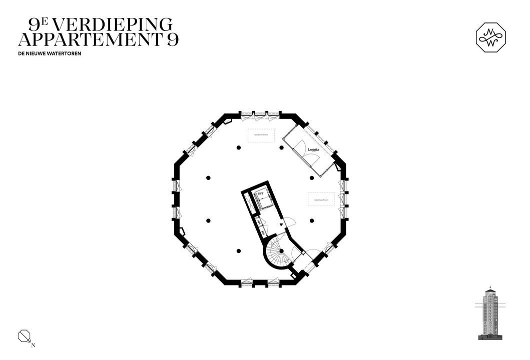 Watertorenplein T01, Zandvoort plattegrond-21