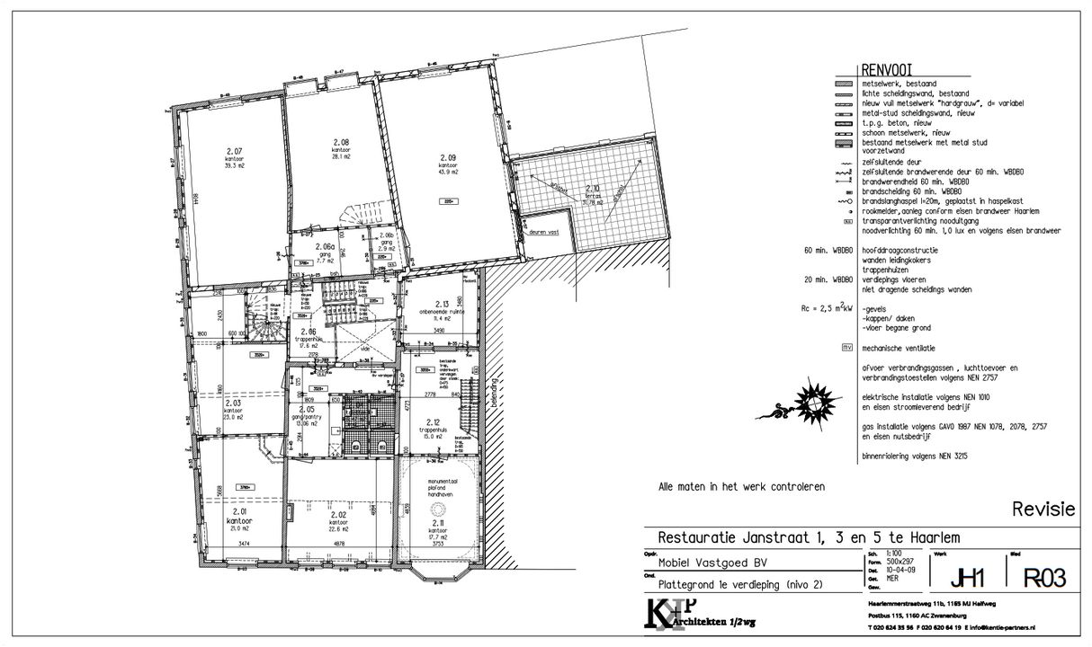 Jansstraat 1 -3-5, Haarlem plattegrond-17