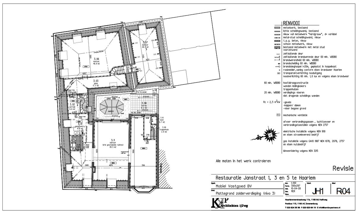 Jansstraat 1 -3-5, Haarlem plattegrond-17