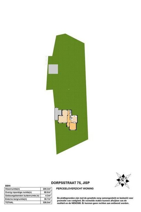 Dorpsstraat 75, Jisp plattegrond-47