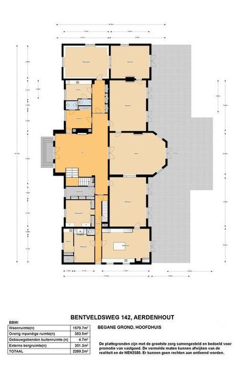 Bentveldsweg 142 140 144, Aerdenhout plattegrond-106