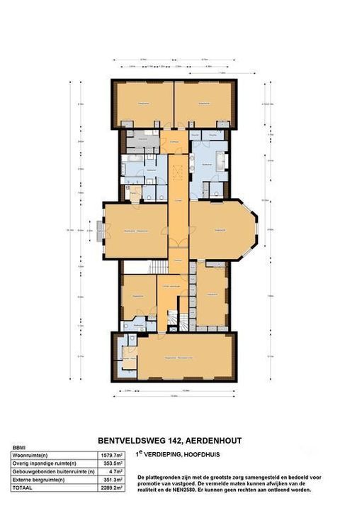 Bentveldsweg 142 140 144, Aerdenhout plattegrond-106