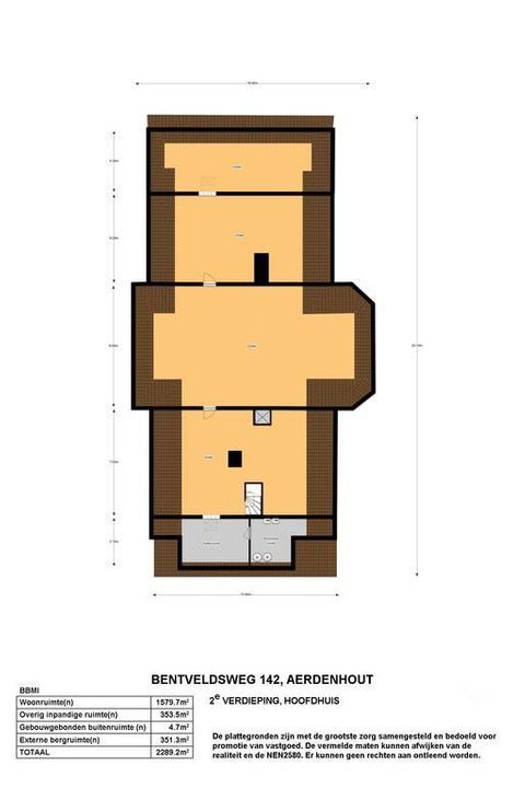 Bentveldsweg 142 140 144, Aerdenhout plattegrond-106