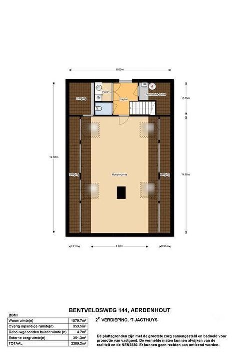 Bentveldsweg 142 140 144, Aerdenhout plattegrond-106
