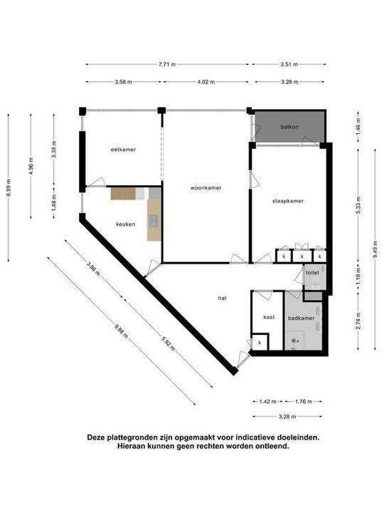 Provincienlaan 3 B32, Heemstede plattegrond-28