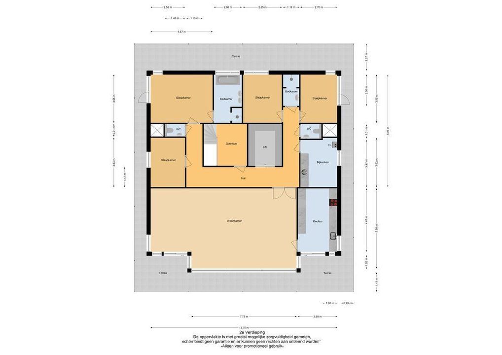 Bentveldsduin 10, Bentveld plattegrond-31