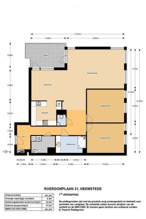 Roerdomplaan 31, Heemstede plattegrond-12