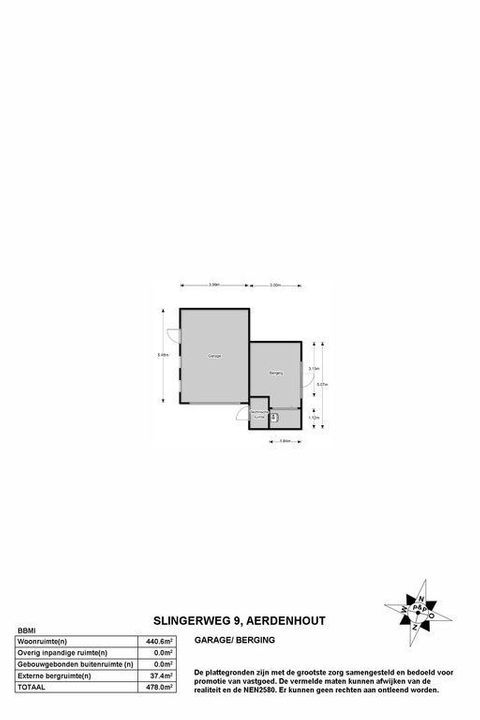Slingerweg 9, Aerdenhout plattegrond-18