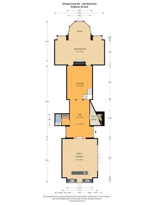 Slingerweg 6 A, Aerdenhout plattegrond-34
